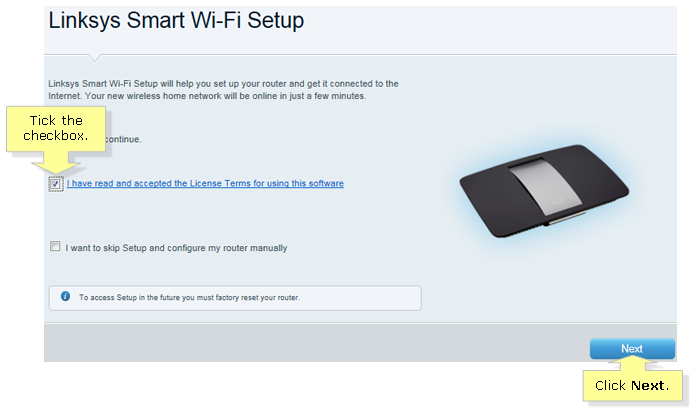 Linksys Official Support Setting Up The Linksys Smart Wi Fi Router Using The Smart Setup Wizard