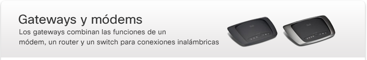 Gateways y módems