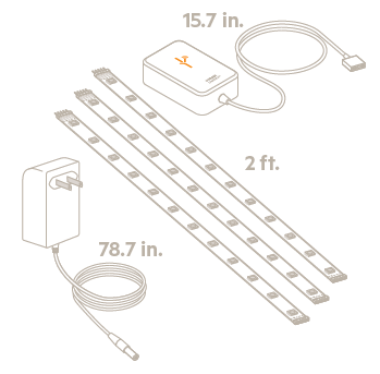 Bedrijfsomschrijving Langwerpig piano Belkin Official Support - Installing the OSRAM LIGHTIFY™ Flex RGBW