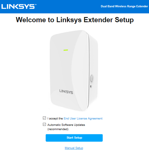 Udstyr Afskedigelse Globus Linksys Official Support - Setting up the Linksys RE6250 AC750 Wi-Fi Range  Extender