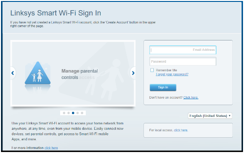 linksys router setup