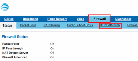 att uverse modem connection diagram