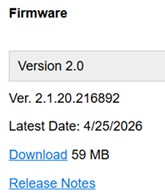 Make sure the file downloaded matches the file size, Latest Date, and version
