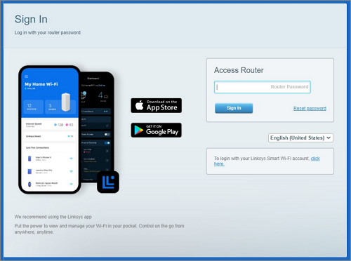 Passwords and Access - Linksys Support