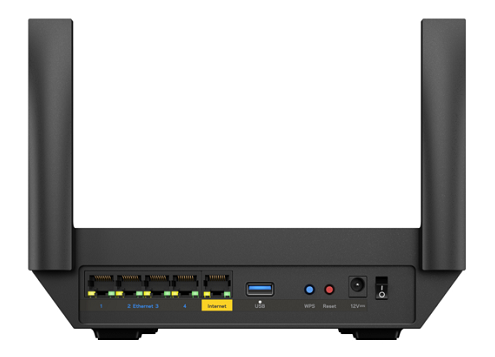 Linksys Classic Micro Router Back panel