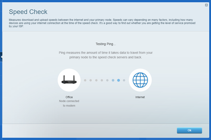 Speed test launching