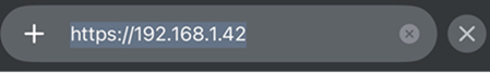 Browser address bar