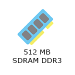 512 MB SDRAM DDR3 icon