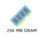 256MB DRAM