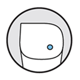 A router with solid blue light which indicated it is ready for setup