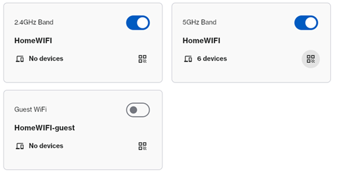 2.4 and 5 GHz tiles for LN1600 and SPNM60