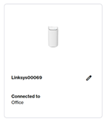 Child node settings for editing the device name.