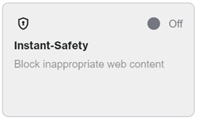 Instant Safety section