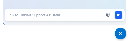 Click the "X" icon to end the chat.