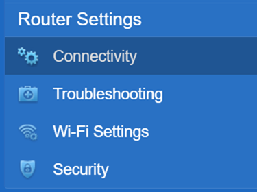 Connectivity page