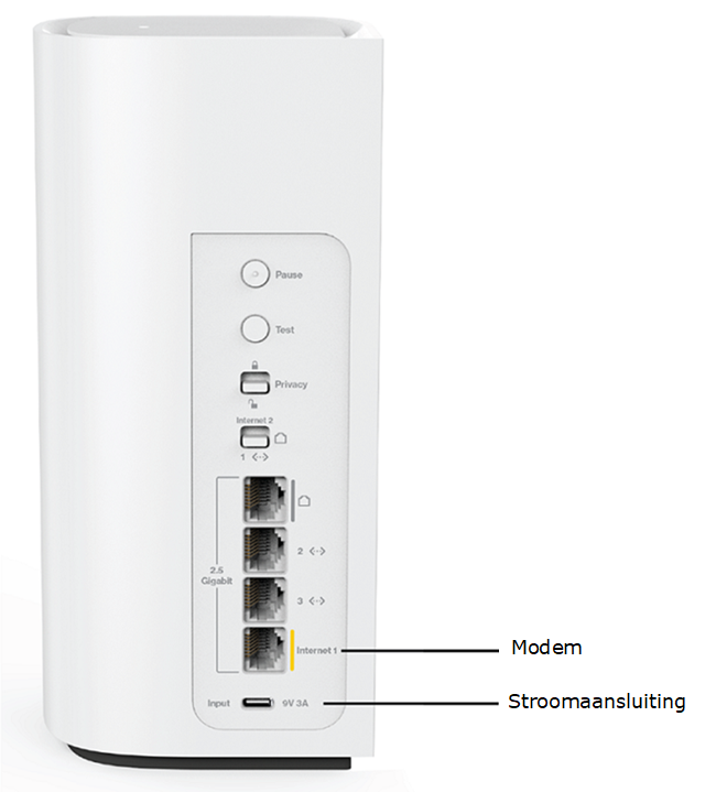 Linksys SPNM60CF router's side panel