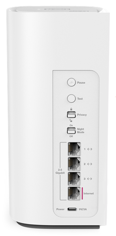 Linksys SPNM60TB back panel