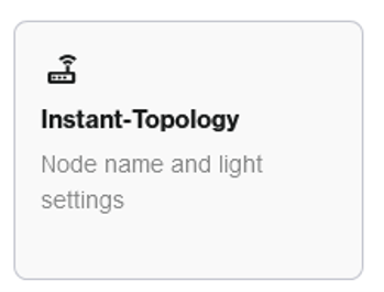 Instant-Topology card