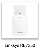 A Linksys RE7350 Range Extender