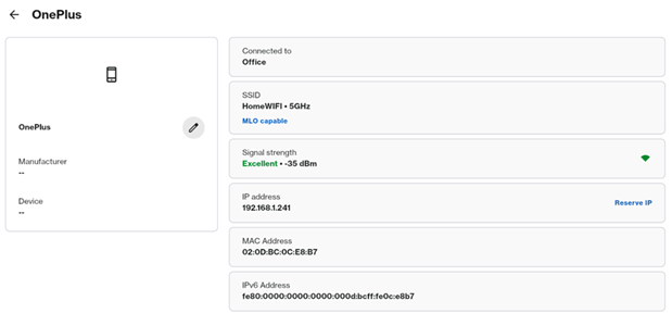 Connected client with MLO capable tag