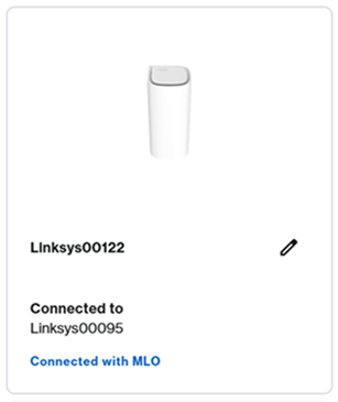 Device with Connected with MLO tag