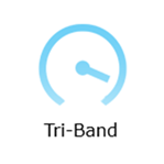 Tri-band icon