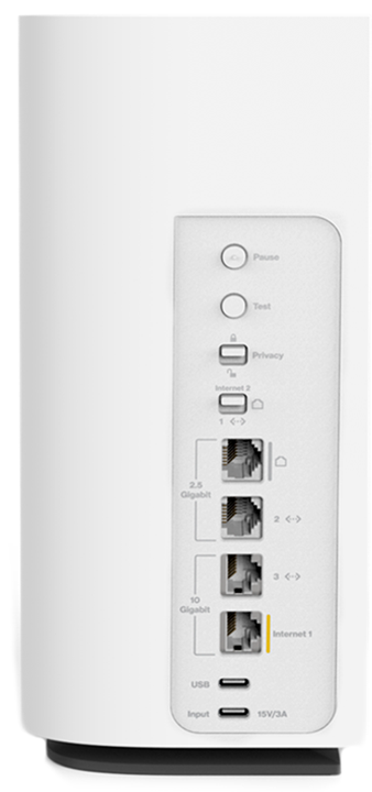 An image of the Linksys SPNM62CF's bottom panel