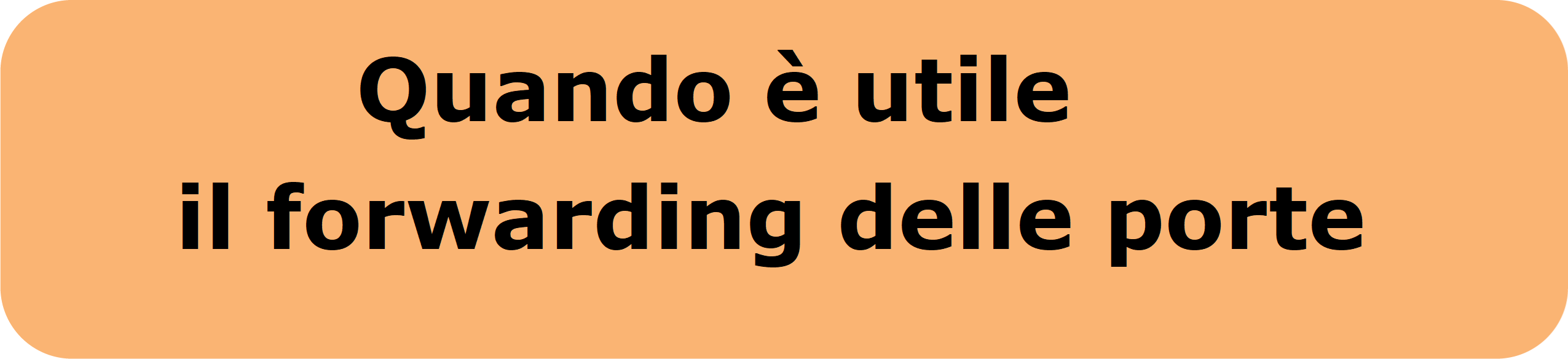 Where Port Forwarding becomes useful