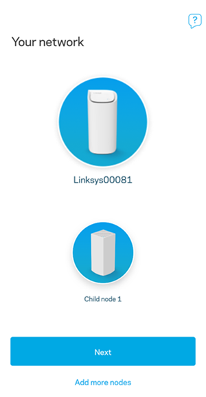 Child node detection
