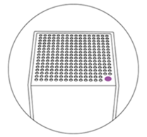 Child node with solid purple light