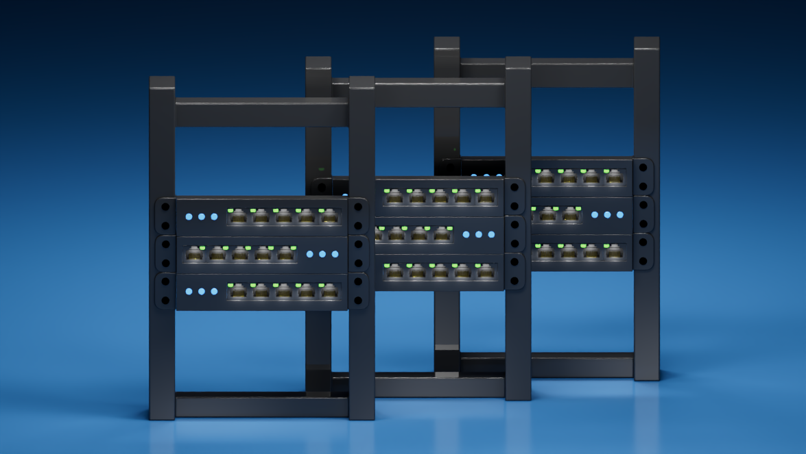 Rack mounted switches