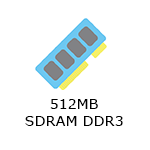512MB SDRAM DDR3