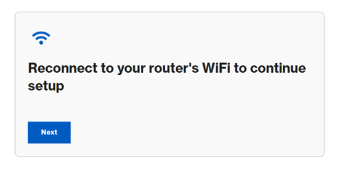 Prompt to connect to new Wi-Fi network