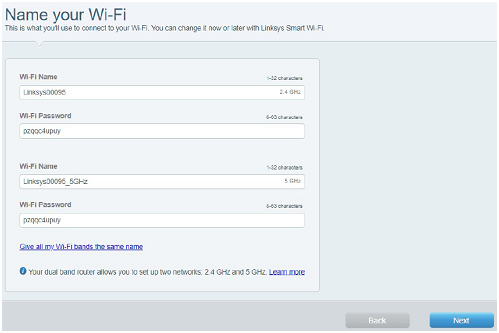 linksys router setup