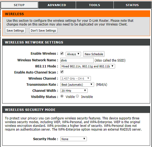 linksys wrt54g2 disable wifi protected setup